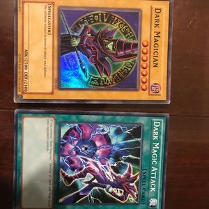 Yugiho. Dark Magician + Dark Magic attack